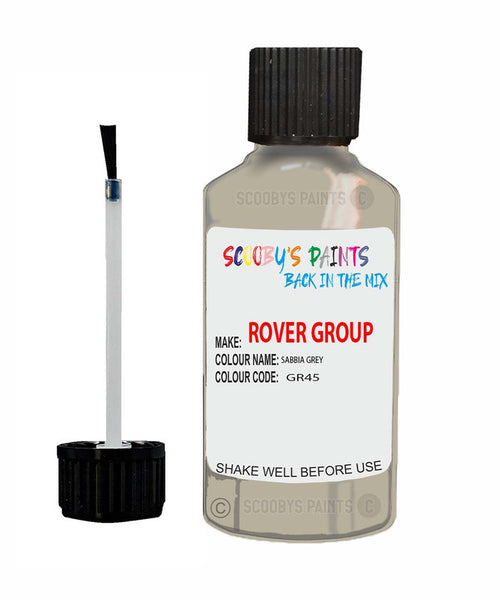 Rover 3500 Sabbia Grey Gr45 Touch Up Paint Scratch Repair Kit