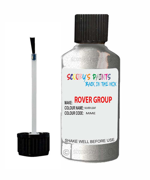 Rover 200 Silver Leaf Mme Touch Up Paint Scratch Repair Kit