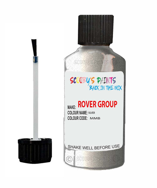 Rover 3500 Silver Mmb Touch Up Paint Scratch Repair Kit