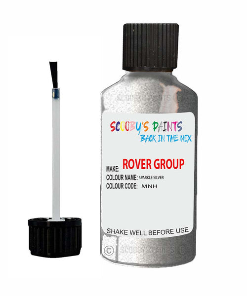 Austin Mini Sparkle Silver Mnh Touch Up Paint Scratch Repair Kit