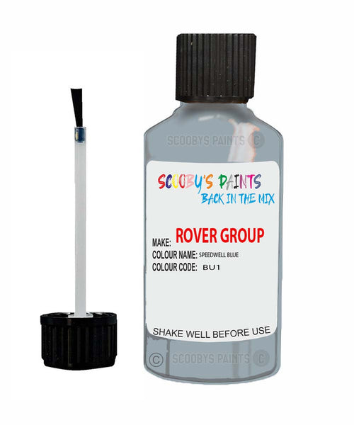 Mg Mga Speedwell Blue Bu1 Touch Up Paint Scratch Repair Kit