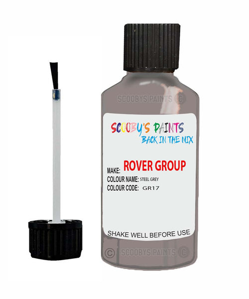 Rover 3500 Steel Grey Gr17 Touch Up Paint Scratch Repair Kit