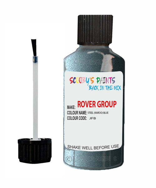 Rover 400 Steel Karoo Blue Jfb Touch Up Paint Scratch Repair Kit