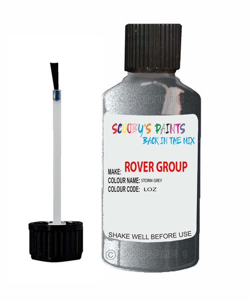 Rover 200 Storm Grey Loz Touch Up Paint Scratch Repair Kit