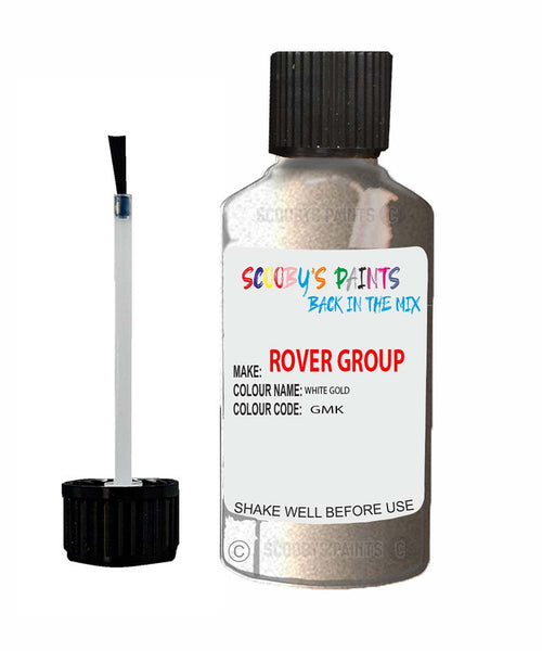 Rover 200 White Gold Gmk Touch Up Paint Scratch Repair Kit