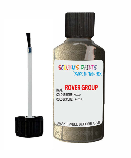 Rover 200 Willow Hor Touch Up Paint Scratch Repair Kit