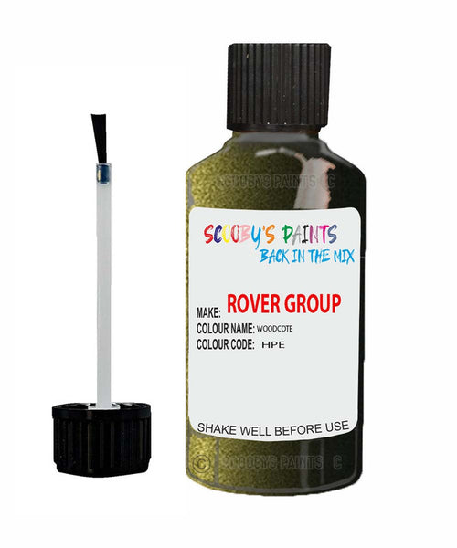 Rover 200 Woodcote Hpe Touch Up Paint Scratch Repair Kit