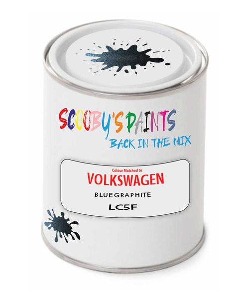 spray gun 2 pack paint Volkswagen Blue Graphite Code: Lc5F