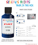 Paint For Fiat/Lancia Tipo Blu Prestige Code 515B Car Touch Up Paint