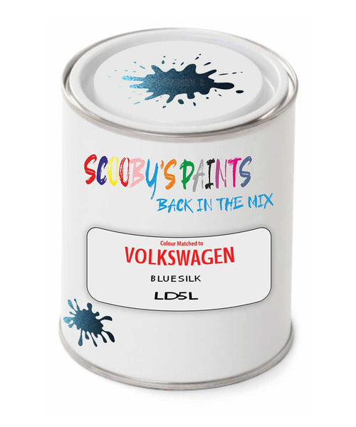 spray gun 2 pack paint Volkswagen Blue Silk Code: Ld5L