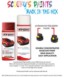 bmw-x3-flamenco-traum-red-470-car-aerosol-spray-paint-and-lacquer-2001-2008 With primer anti rust undercoat protection