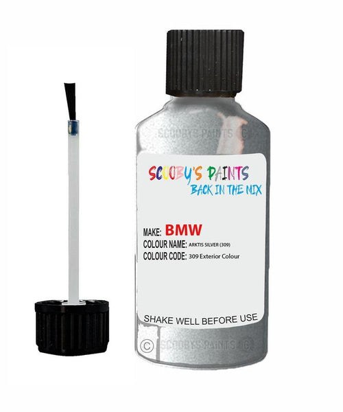 Bmw X3 Arktis Silver Code 309 Touch Up Paint Scratch Stone Chip Repair