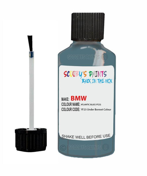 Bmw 6 Series Atlantic Blue Code Yf23 Touch Up Paint Scratch Stone Chip