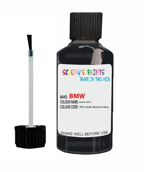 Bmw 7 Series Black Code Yf01 Touch Up Paint Scratch Stone Chip Repair