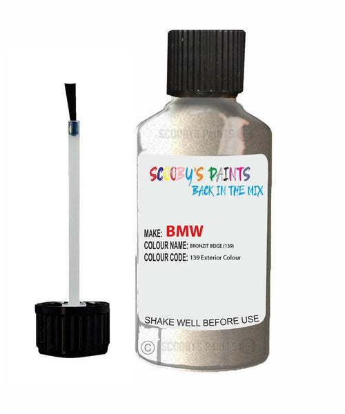 Bmw 3 Series Bronzitbeige Code 139 Touch Up Paint Scratch Stone Chip