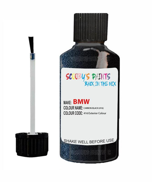Bmw X5 Carbon Black Code 416 Touch Up Paint Scratch Stone Chip Repair