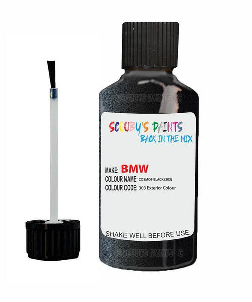 Bmw 7 Series Cosmos Black Code 303 Touch Up Paint Scratch Stone Chip
