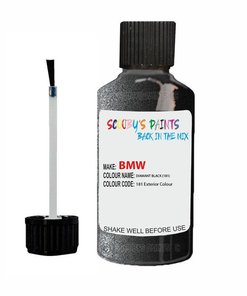 Bmw 7 Series Diamant Black Code 181 Touch Up Paint Scratch Stone Chip
