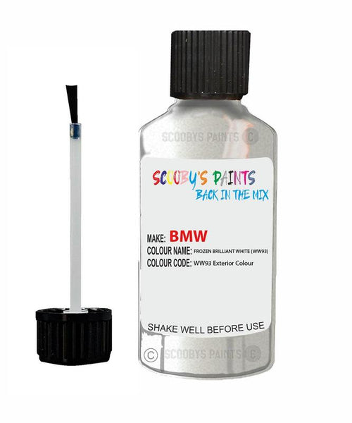 Bmw 6 Series Frozen Brilliant White Code Ww93 Touch Up Paint