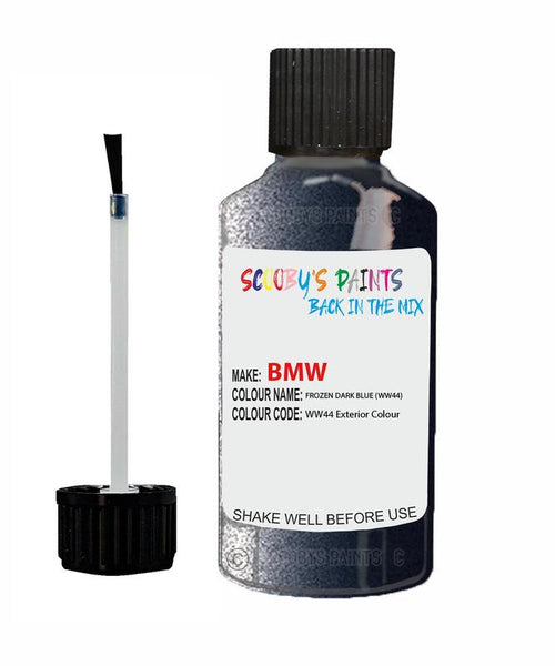 Bmw 5 Series Frozen Dark Blue Code Ww44 Touch Up Paint