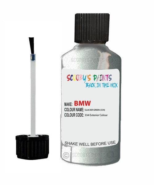Bmw 7 Series Glacier Green Code 334 Touch Up Paint Scratch Stone Chip