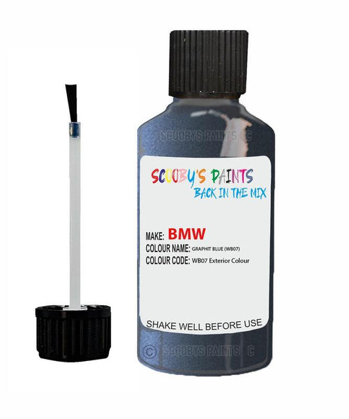 Bmw X5 Graphit Blue Code Wb07 Touch Up Paint Scratch Stone Chip Repair