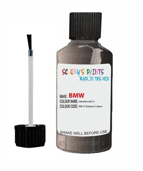 Bmw 5 Series Havanna Code Wa17 Touch Up Paint Scratch Stone Chip Kit