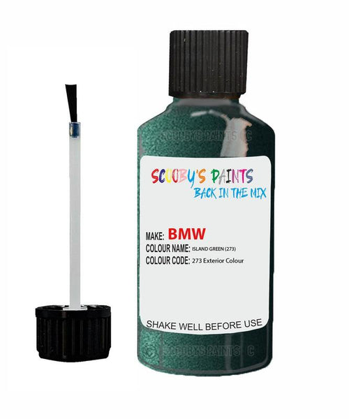 Bmw 5 Series Island Green Code 273 Touch Up Paint Scratch Stone Chip