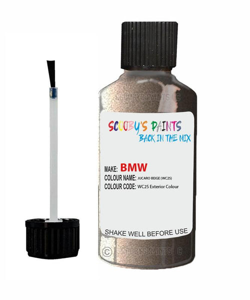 Bmw 6 Series Jucarobeige Code Wc2S Touch Up Paint Scratch Stone Chip