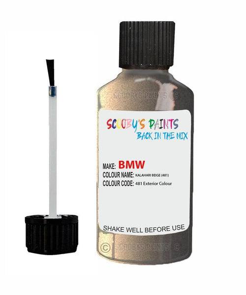 Bmw 4 Series Kalaharibeige Code 481 Touch Up Paint Scratch Stone Chip