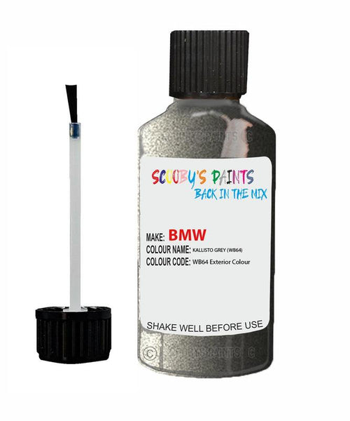 Bmw 3 Series Kallisto Grey Code Wb64 Touch Up Paint Scratch Stone Chip
