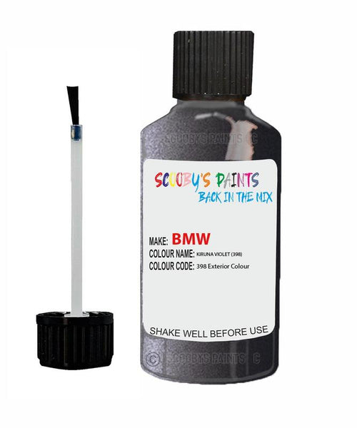 Bmw 3 Series Kiruna Violet Code 398 Touch Up Paint Scratch Stone Chip