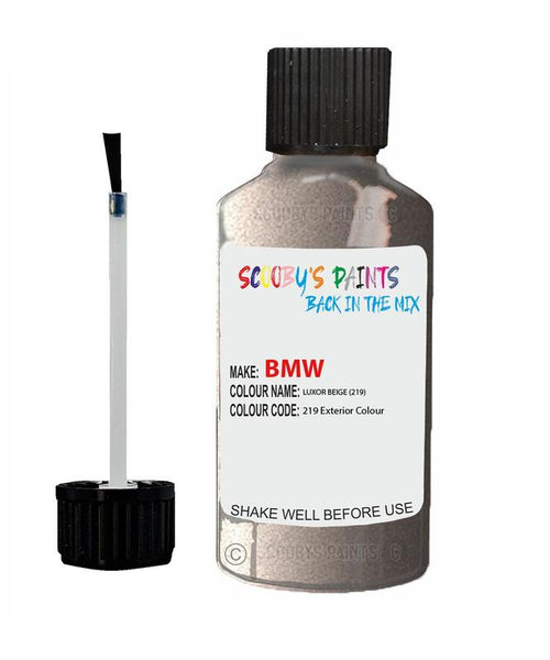 Bmw 5 Series Luxorbeige Code 219 Touch Up Paint Scratch Stone Chip