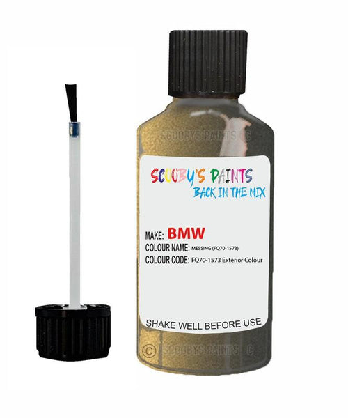 Bmw X5 Messing Code Fq70 1573 Touch Up Paint Scratch Stone Chip Repair