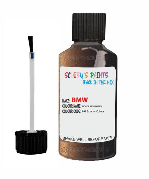 Bmw 7 Series Mocca Brown Code 891 Touch Up Paint Scratch Stone Chip