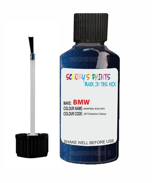 Bmw X3 Montreal Blue Code 297 Touch Up Paint Scratch Stone Chip Repair