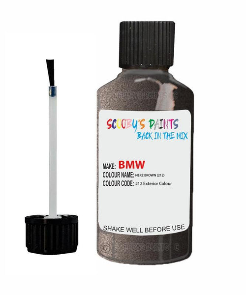 Bmw 5 Series Nerz Brown Code 212 Touch Up Paint Scratch Stone Chip