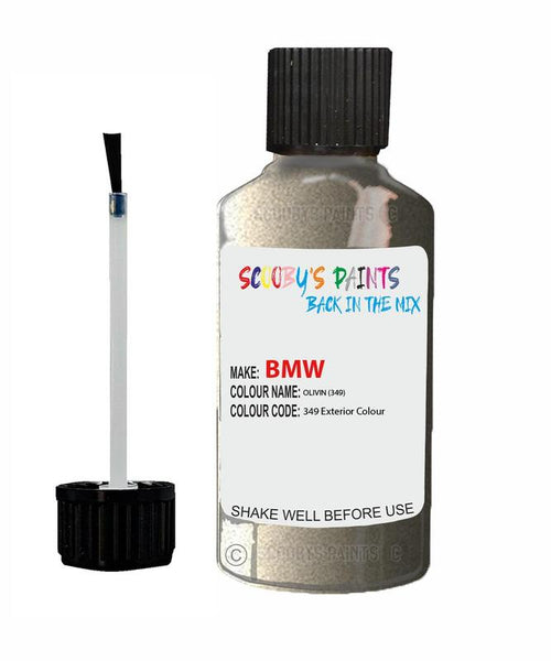 Bmw 8 Series Olivin Code 349 Touch Up Paint Scratch Stone Chip Repair