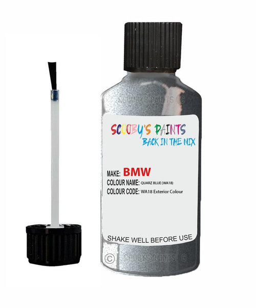 Bmw 3 Series Quarz Blue Code Wa18 Touch Up Paint Scratch Stone Chip