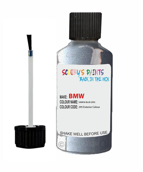 Bmw 5 Series Samoa Blue Code 295 Touch Up Paint Scratch Stone Chip