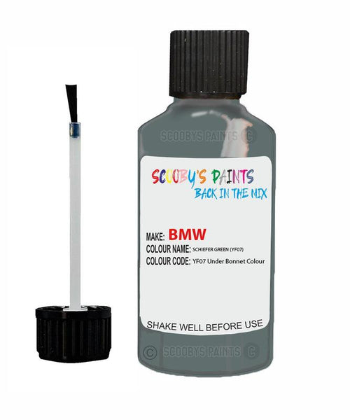 Bmw X5 Schiefer Green Code Yf07 Touch Up Paint Scratch Stone Chip
