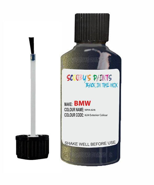 Bmw X5 Sepia Code 624 Touch Up Paint Scratch Stone Chip