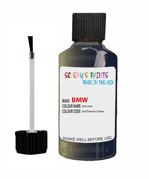 Bmw 5 Series Sepia Code 624 Touch Up Paint Scratch Stone Chip Repair