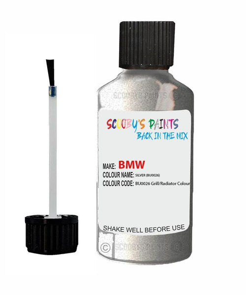 Bmw 3 Series Silver Code Bu0026 Touch Up Paint Scratch Stone Chip