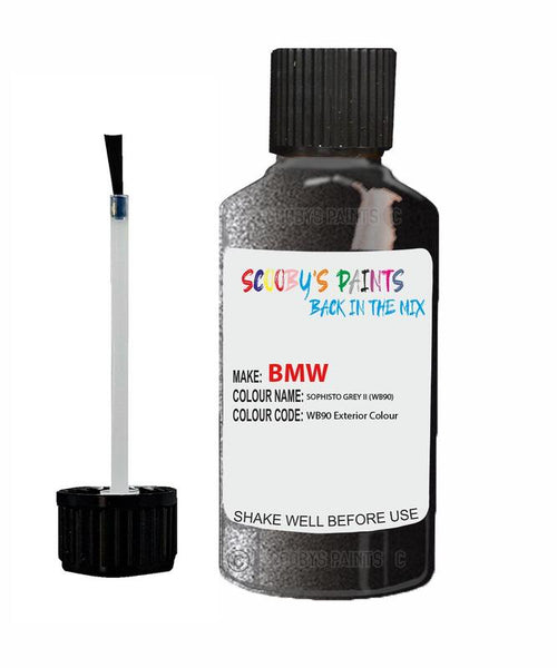 Bmw 1 Series Sophisto Grey Ii Brillanteffekt Code Wb90 Touch Up Paint
