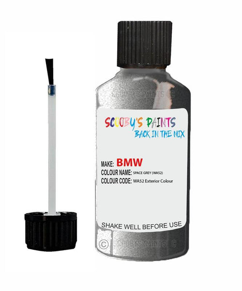 Bmw 6 Series Space Grey Code Wa52 Touch Up Paint Scratch Stone Chip