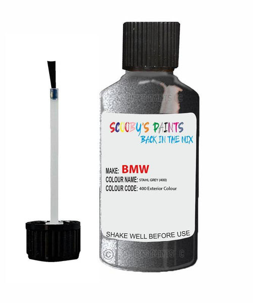 Bmw X5 Stahl Grey Code 400 Touch Up Paint Scratch Stone Chip