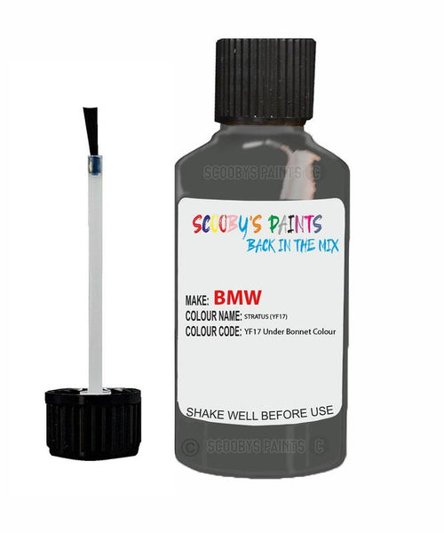 Bmw 6 Series Stratus Code Yf17 Touch Up Paint Scratch Stone Chip Kit