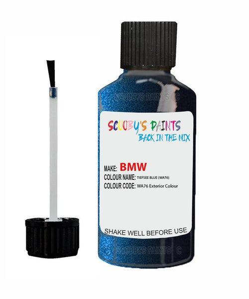 Bmw 2 Series Tiefsee Blue Code Wa76 Touch Up Paint Scratch Stone Chip