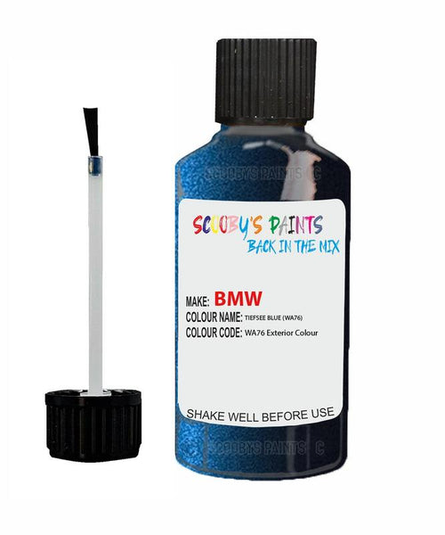 Bmw 7 Series Tiefsee Blue Code Wa76 Touch Up Paint Scratch Stone Chip